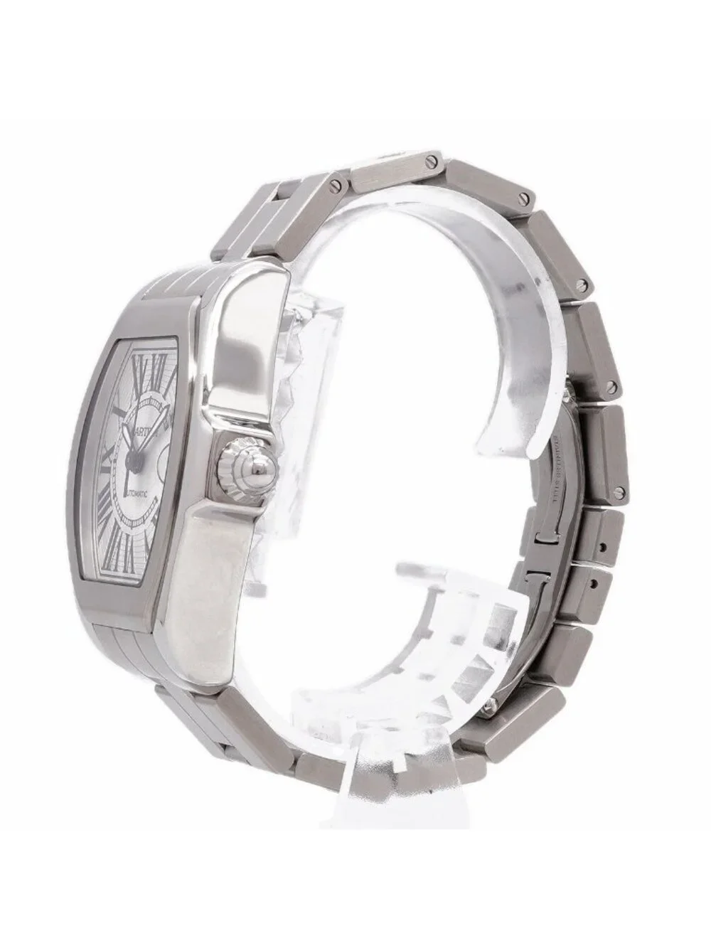 Cartier Roadster LM Silver Dial Watch